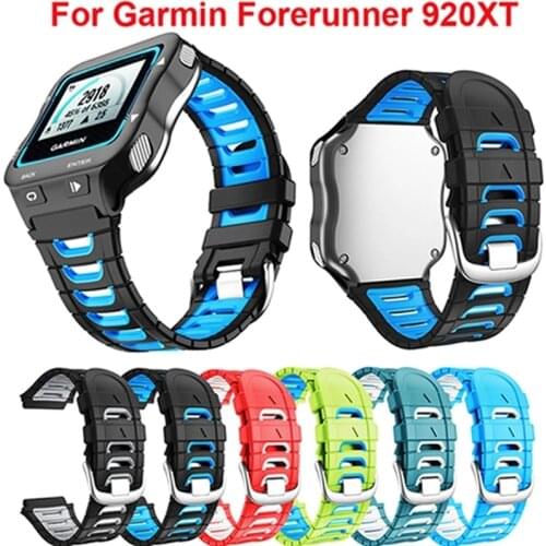 Silicone Watchband Strap for Garmin Forerunner 920XT Wristband Running Swim Cycle Training Sport Watch band