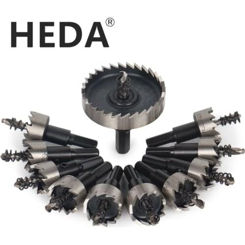 12-80mm 1Pc Triangular Shank High Speed Steel Hole Saw Drill Bits Metalworking Tools For Aluminum Stainless Steel Alloy Metal