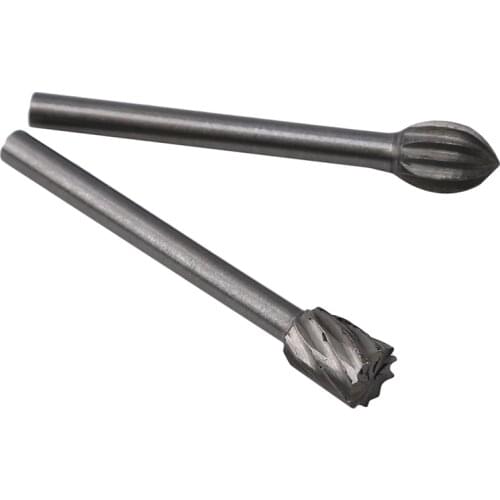 Tungsten Carbide Rotary Burr Cutter Set for Rotary Tools Blade File Milling Cutter Engraving Bit Durable Tool