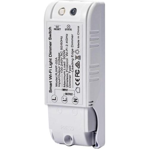 Wifi Dimmer Switch 110-240V Smart Diy Dimmer Module Smart Light Switch Wireless Controller Home Automation And Voice Control