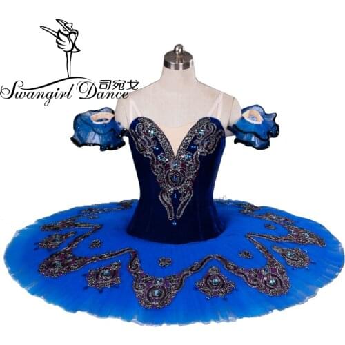 Women blue bird ballet tutu girls sleeping beauty professional ballet tutu red Classical ballet tutu for performance BT8992