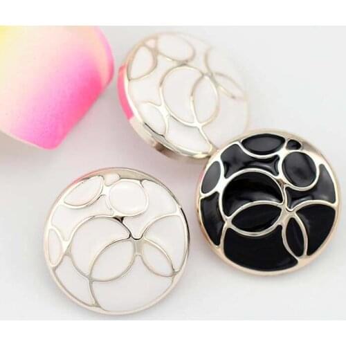 2016 Promotion Hot Sale Scrapbooking Accessories High-grade Uv Buttons Black Gold Jacket Button Fashionable Sweater Coat 30pcs