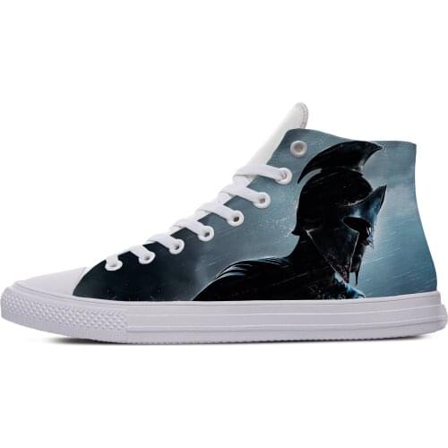 300: Rise of an Empire Hot Cool Fashion Casual Cloth Shoes High Top Breathable Lightweight Sneakers 3D Print For Men Women