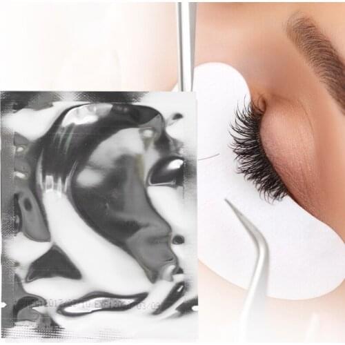 50 pairs/pack Hydrating Eye Tip Stickers Wraps Eye Care Pad New Paper Patches Under Eye Pads Beauty Lash Under Eye Gel Patches