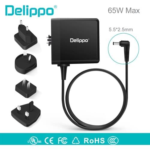 19V 3.42A 65W 5.5*2.5mm Laptop Adapter ADP-65DW A ADP-65AW A AC Power Charger For Asus X550C A450C Y481C X555 X555D X555L X550V