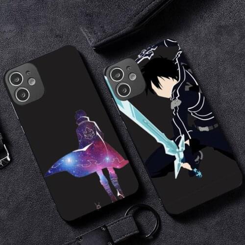 Sword Art Online SAO Anime Phone Case for iPhone 12 11 mini pro XS MAX XR 8 7 6 6S Plus X 5S SE 2020
