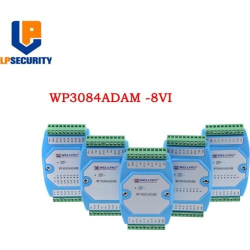 Digital input and output module isolated 8DI / 4RY RS485 MODBUS RTU WP8024ADAM