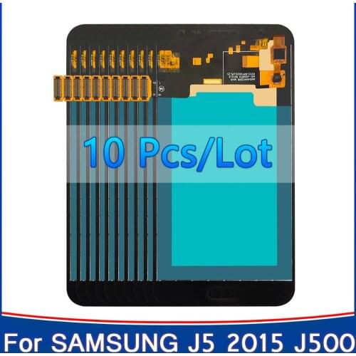 10Pcs Copy-Oled LCD For Samsung Galaxy J5 2015 J500 LCD Display+Touch Screen LCD Digitizer Assembly SM-J500FN J500M Replacement