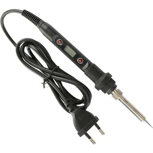 Electric Soldering Iron LCD Digital Display Temperature Adjustable 220V 80W Solder Iron Set Welding Rework Station Repair Tools