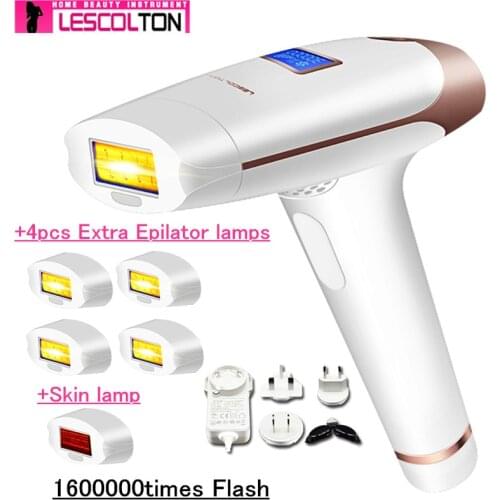 LESCOLTON New Upgrade Laser Hair Epilator LCD Display Depilador Permanent Hair Removal Device Laser Home Epilator