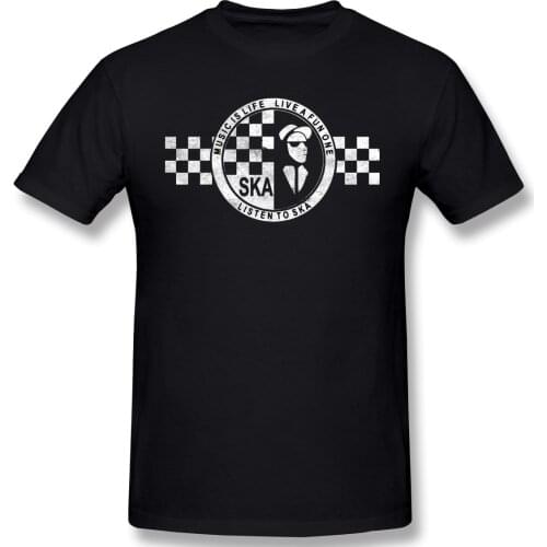 SKA Is Life Tee Casual T Shirt Hot Sale Life Is Strange Tee Shirt 100% Cotton O Neck T-shirts