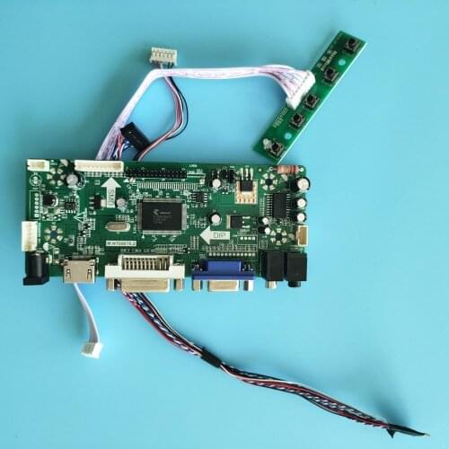 Kit for B140RW02 V1 Panel Screen Monitor M.N68676 VGA DVI LVDS 40pin HDMI LCD LED DIY Controller board 14" 1600X900