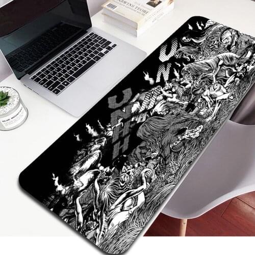 Junji Ito Laptop Gaming Mice Mousepad Free Shipping Large Mouse Pad Keyboards Mat Anime Mouse Pad Pc Carpet Mausepad for Lol