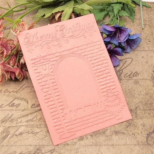 HOT plastic Door frame craft card making paper card album wedding decoration clip Embossing folders