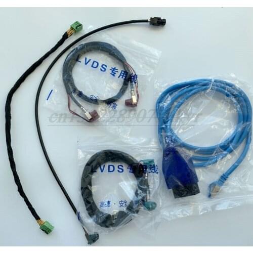 Tools Wirings harness with CAS Emulator tester For BMW CCC CIC NBT EVO navigation systems power on bench all in one