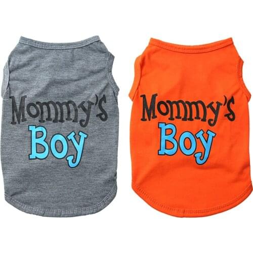 Cute Pug Tshirt Summer Pet Clothes For Dog Cat Solid Color Soft Vest Apparel Chihuahua Bulldog Poodle Costumes Home Pet Supplies