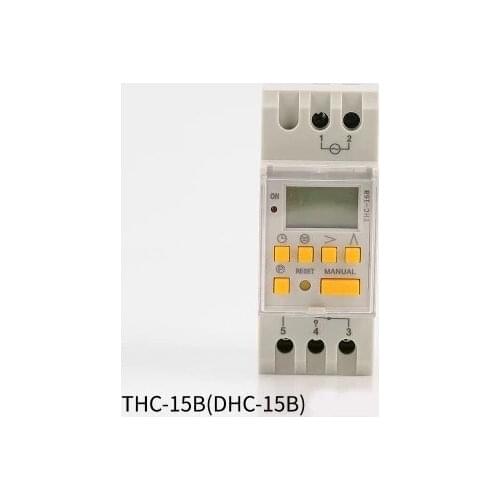 THC-15B programmable longitude and latitude time control switch DHC-15B timer AHC-15T astronomical clock 16A 20A 30A