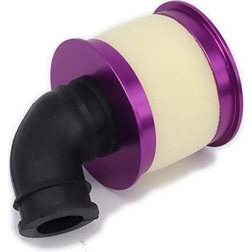 Air Filter Sponge Open Alloy Aluminum 04104 for 1/10 RC Hobby Model Nitro Car,purple