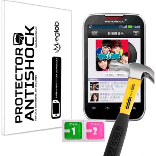 Protector de Pantalla Anti-Shock Anti-Golpe Anti-arañazos Compatible con Motorola MOTOSMART MIX XT550