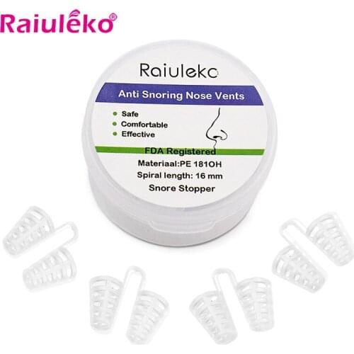 50/20/10PCS Anti Snoring Breathe Easy Sleep Nose Clip Snore Stopper Aid Nasal Dilators Device Congestion Aid No Strips Cones