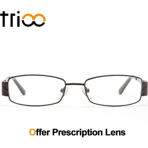 TRIOO Optical Women Clear Reading Glasses Prescription Computer Eyewear Frame Spectacles Nearsighted 1.61 1.67 Index Lens