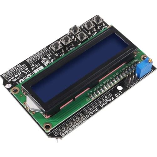 LCD Keypad Shield LCD1602 LCD 1602 Module Display blue screen For Arduino
