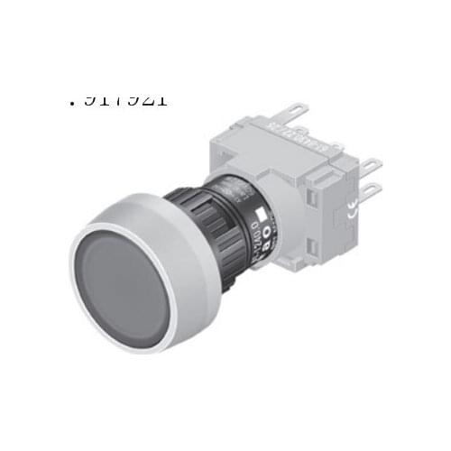 [ZOB] 61-1140.0 Reset Switzerland EAO button switch 61-1240.0 self-locking waterproof IP65 --2PCS/LOT