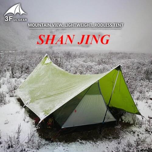 3F SHANJING 20d 2 side silnylon 2 person camping tent
