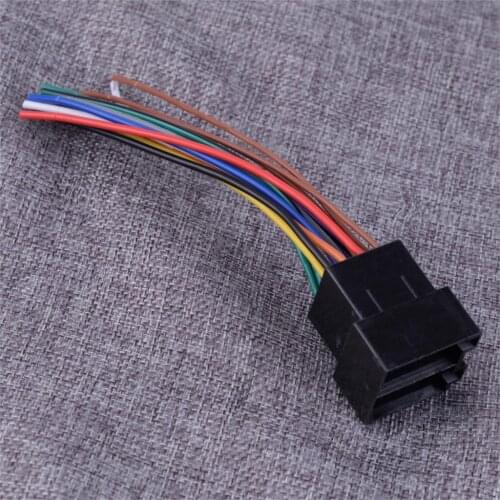 Car Styling Radio Stereo Wire Wiring Cable Harness Adapter Connector Plug Fit For VW Audi Passat