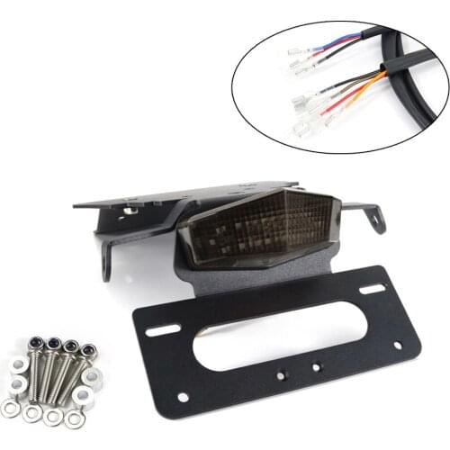 Fender Eliminator kit Fit For Triumph Bonneville T100 / SE / SCRAMBLER / THRUXTON Number License Plate Holder Rear Tail Tidy