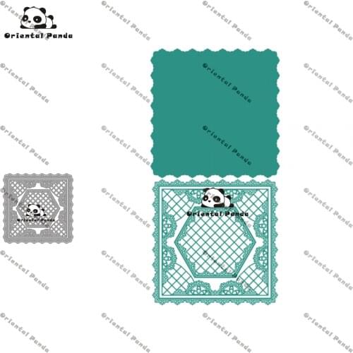 New Dies 2021 Camper Van Metal Hexagonal frame module Dies diy Dies photo album cutting die Scg new die for cuttinrapbook label