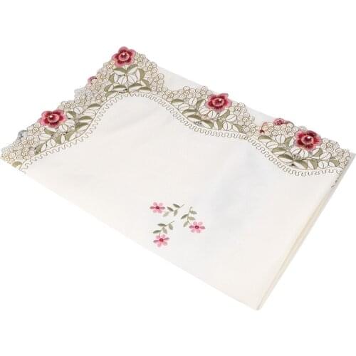 European Style Table Cloth Dining Kitchen Microwave Oven Cover Protector Decor 60 x 180cm