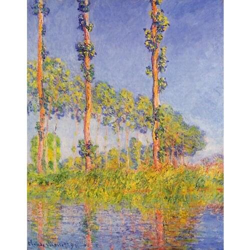 High quality Claude Monet modern art Three Trees, Autumn Effect Oil paintings reproduction hand painted