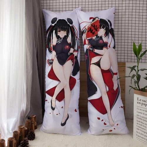 Anime Cushion DATE A LIVE Character Pillowcase Hugging Body Pillow sexy Anime Game Pillows Otaku Cover boyfriend pillow
