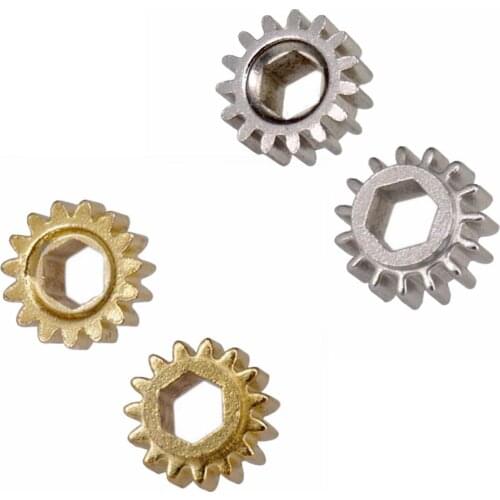 6 Pcs Tuners Tuning Pegs Machine Heads Mount Hex Hole Ratio 1:15 Gears for Guitar Parts 2 color choose