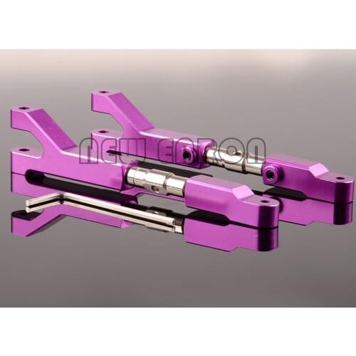 2Pc 85238 Adjustable Upper Arms Aluminum Alloy Front & Rear For RC Car Racing Parts HPI Savage XL 21 25 SS 3.5 4.6 Flux X XL