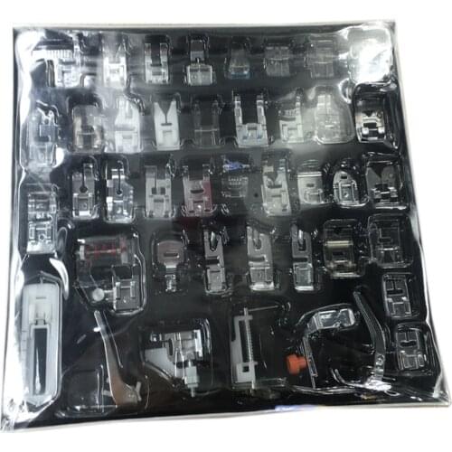 42pcs Domestic Sewing Machine Braiding Blind Stitch Darning Presser Foot Feet Kit Set For Brother Singer for