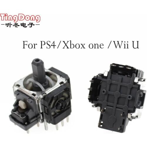 TingDong 3D Analog Stick Joystick for PS4 GamePad Controller Replacement for WiiU Pro Axis Sensor Modu For XBOX ONE
