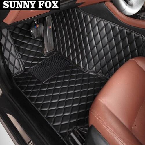 Car floor mats for Skoda Octavia Superb Fabia Rapid spaceback Waterproof car-styling Anti-slip carpet liners
