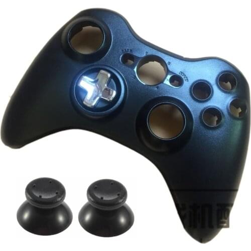 Black Controller Front Housing Shell Replacement Case Cover With D-pad Button for Microsoft Xbox 360 Gamepad Limited Edition