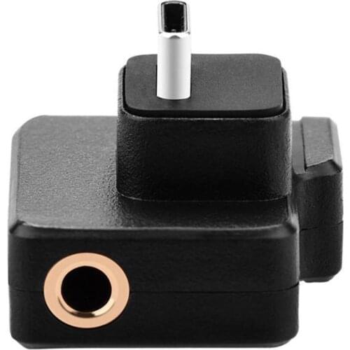 For Dji OSMO Action Microphone 3.5mm/USB-Cc Adapter Audio External Mic Mount For TRS Plug DJI Osmo Action Accessories