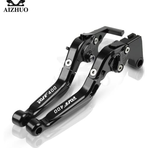 For Honda RVF400 RVF 400 1994-1996 1995 Motorbike Brakes Levers CNC Motorcycle Extendable Clutch Handle Brake Clutch Lever