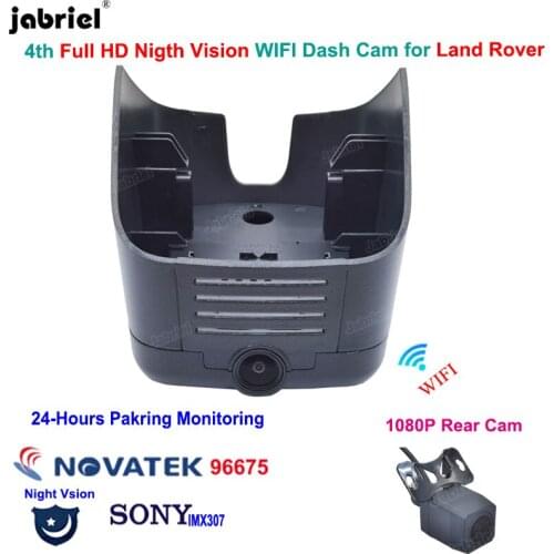 Full HD 1080P Wifi Night Vision Car Dvr Dash Cam Car Camera 24H Parking Monitoring For Land Rover Discovery Sport 2020 2021