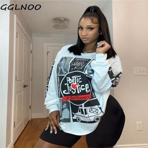 GGLNOO Two Piece Short Set for Women Long Sleeve Pullover Shirt and Black Shorts Suits Plus Size Set Tracksuit GG23254