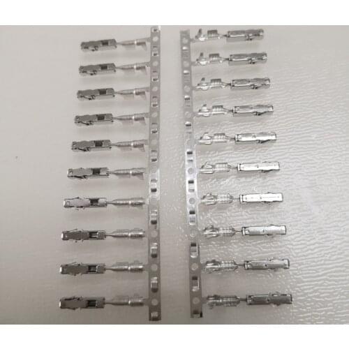 20/50/100/200/500/1000pcs/lot TE Crimp Terminals (Pins) For Repair Wire For Audi Volkswagen Skoda Seat 1241380-1 000979025E