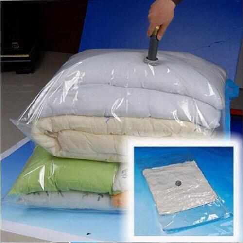 Hot sell Multi size Vacuum Storage Bag Clothes Quilt Vacuum Seal Bag Compressed Bag Space saved seal compression home storage