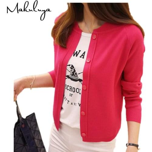 Makuluya Women's Knitted Cardigans