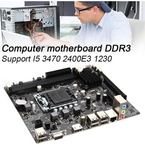 Desktop Computer Motherboard DDR3 Motherboard for Intel B75-1155 Support I3 I5 I7 CPU Desktop Computer Motherboard For Computer