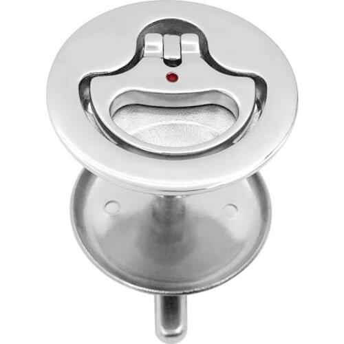 Stainless Steel Marine Handle Ring Deck Box Cover Floor Lock