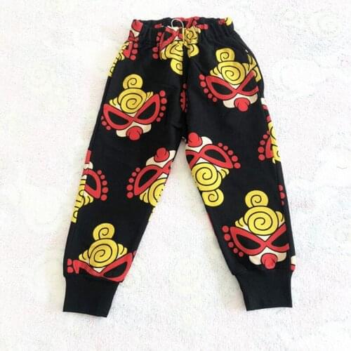 2020 New Autumn Fille Toddler Boy Pants Warm Girl Leggins Boys Trousers Enfant Fille Pattern Full Pacifier B